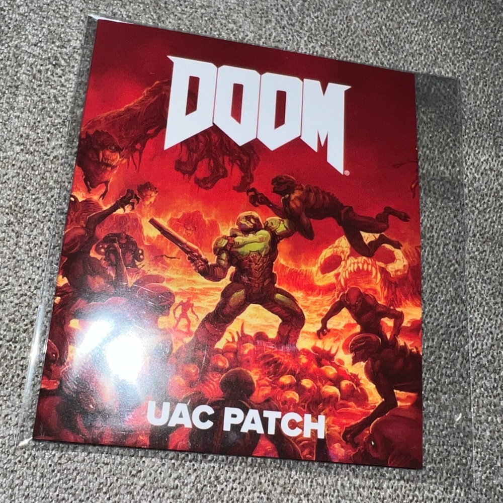NWT Loot Crate Exclusive Doom Union Aerospace Patch